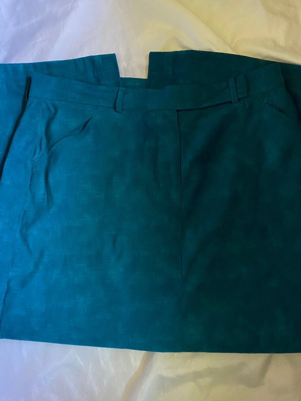 Christopher & Banks Capri Casual Dress Green Women's Size 12
